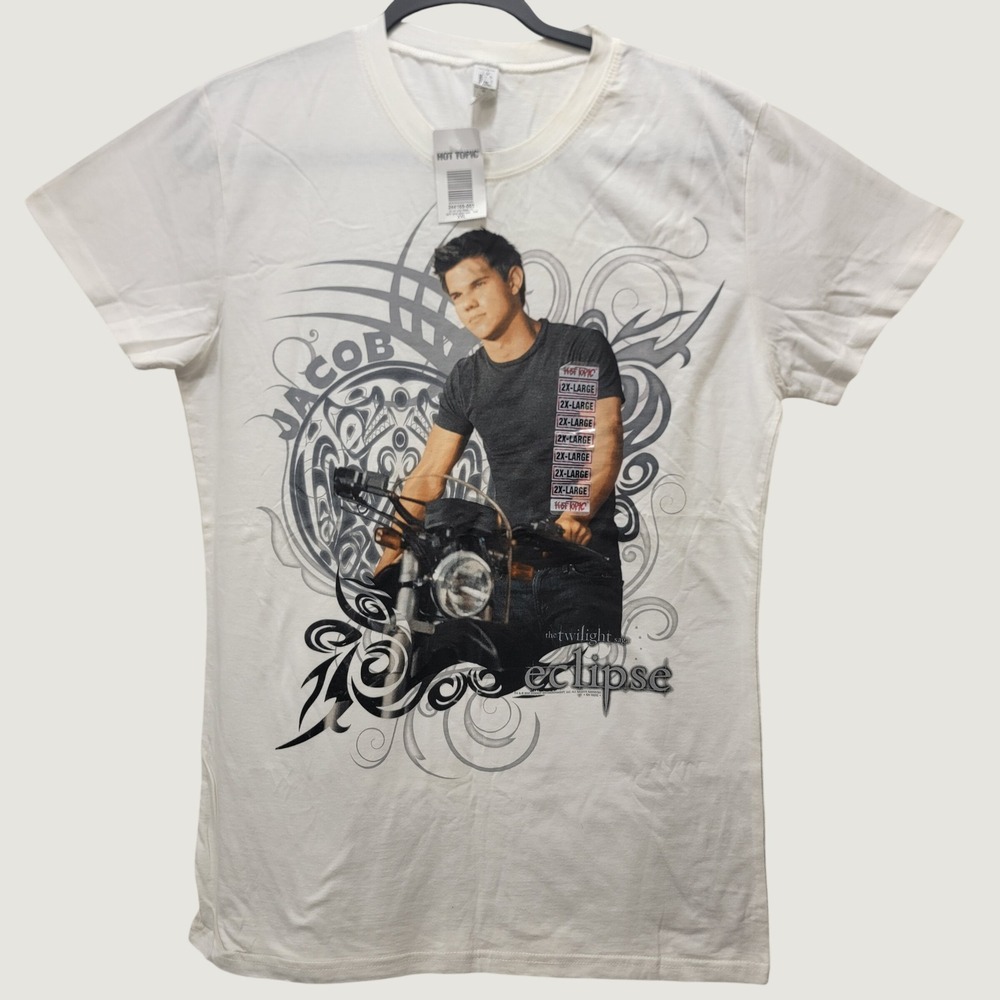 Official Movie Promo 2010 Twilight Eclipse Jacob Black T-Shirt Women Juniors XXL